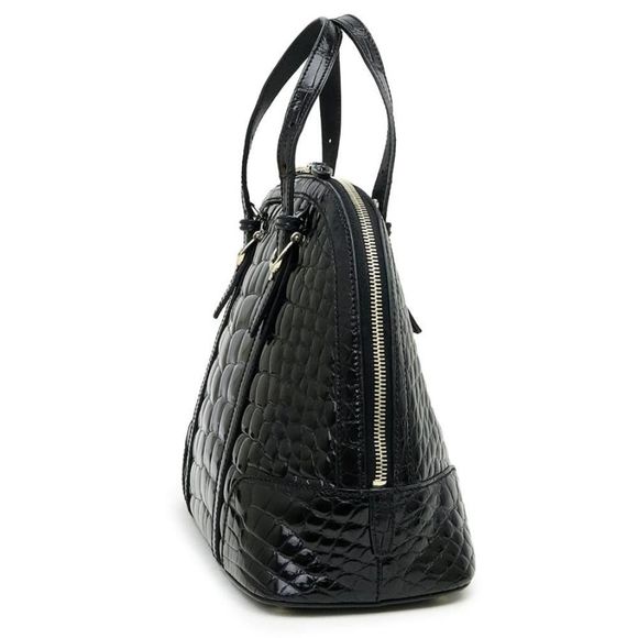 Gucci Crocodile Leather Handbag Black - Picture 5 of 13